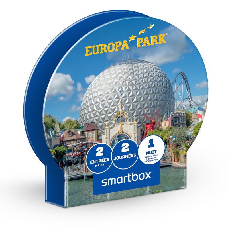 Darčekový balíček Smartbox pre ženy a mužov – Zážitok v Europa-Parku – 2 vstupenky pre dospelých a 1 noc v blízkosti parku