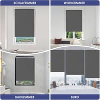 smartdemo Sötétítő Roletta 50x130cm Szürke Fúrás Nélkül Hővédelem 6