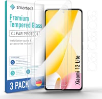 smartect Xiaomi 12 Lite Edzett Üveg Képernyővédő 6db + Kamera Védelem 9H 1