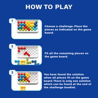 Joc de logică SmartGames IQ Twins – 120 de provocări, de la 7 ani 3