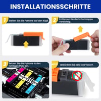 SMARTOMI Canon PGI-570 XL CLI-571 XL kompatibilná sada atramentových kaziet, 20 ks, Pixma MG5750 TS5050 TS5051 MG6851 TS6050 TS8050 MG7750 MG6850 n 5