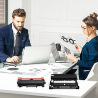 SMARTOMI DR2400 TN2420 Dobegység Tonerrel Brother Nyomtatókhoz DCP-L2510 DCP-L2530 HL-L2310 HL-L2350 MFC-L2710 Kompatibilis 7