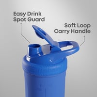 Smartshake Rockband Reforce shaker za proteine od nehrđajućeg čelika, 900 ml, poklopac na navoj koji ne propušta, bez BPA, Metallica Kill Em All 5