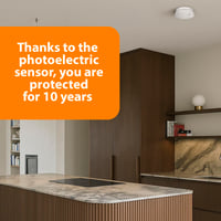 Smartwares FSM-11754 Detektor dymu, sada 4 ks – 85 dB zvuková signalizácia – 5-ročná vymeniteľná batéria – rýchla a spoľahlivá detekcia 7