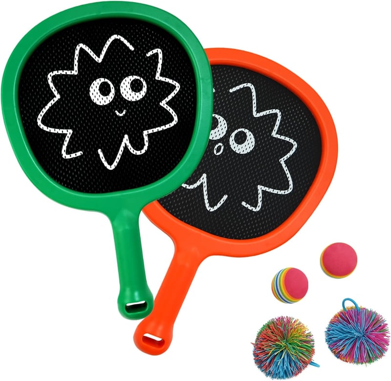 Smartwo Gyerek Ütő Szett - Könnyű Badminton Tenisz Ütő Fiúknak Lányoknak