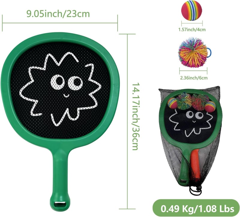 Smartwo Gyerek Ütő Szett - Könnyű Badminton Tenisz Ütő Fiúknak Lányoknak