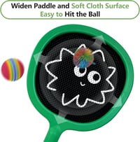 Smartwo Gyerek Ütő Szett - Könnyű Badminton Tenisz Ütő Fiúknak Lányoknak 2