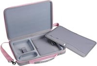 Smatree 13.3" Laptop Kemény Tok MacBook Pro/Air, iPad Pro, Surface Pro - Rózsaszín 4