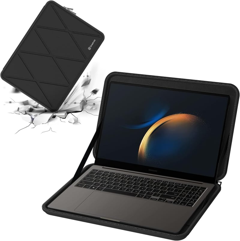 Smatree 16 colos kemény laptop tok Samsung Galaxy Book 3 Pro Business Ultra 16 készülékhez - Vízálló, karcsú, védő hordtáska notebookhoz