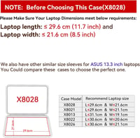 Smatree EVA Kemény Védőtok 13.3" ASUS Zenbook S 13 OLED Laptophoz 2