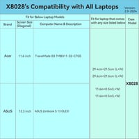 Smatree EVA Kemény Védőtok 13.3" ASUS Zenbook S 13 OLED Laptophoz 3