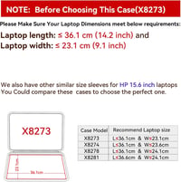 Smatree EVA Kemény Védőtok 15,6" HP Envy X360 Laptop Táska 2