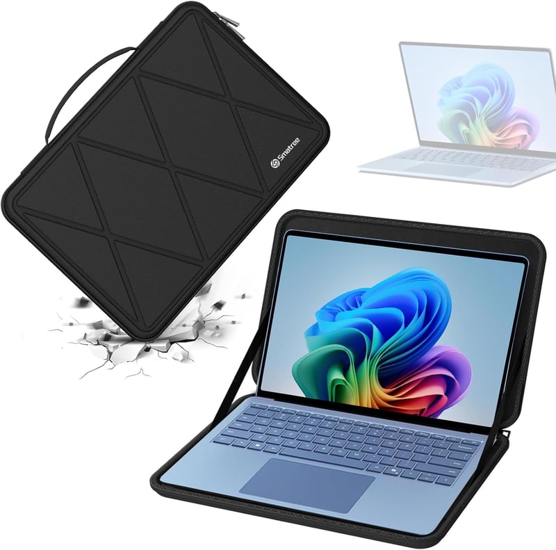 Smatree EVA Kemény Védőtok 15" Surface Laptop/Copilot PC és 14" HP MT22 Vízálló Ütésálló Táska