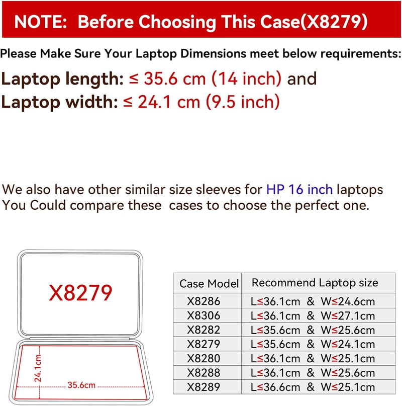 Smatree EVA Kemény Védőtok HP OmniBook X Flip 16 és ZBook Studio Laptopokhoz