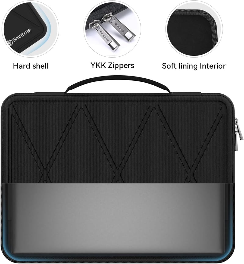 Smatree EVA Kemény Védőtok 15,6" HP Envy X360 Laptop Táska