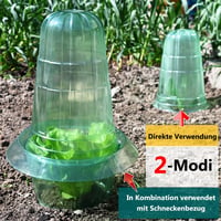 Smaxcn Növényvédő Kalap Madarak és Csigák Ellen, Fagy és Időjárás Védelemmel 4