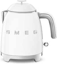 Smeg KLF05WHEU 0,8L Elektromos Vízforraló Fehér Rozsdamentes Acél 1