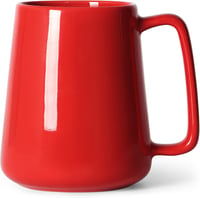 Smilatte 720 ml Kerámia Kávéscsésze Piros Férfiaknak Nőknek 1
