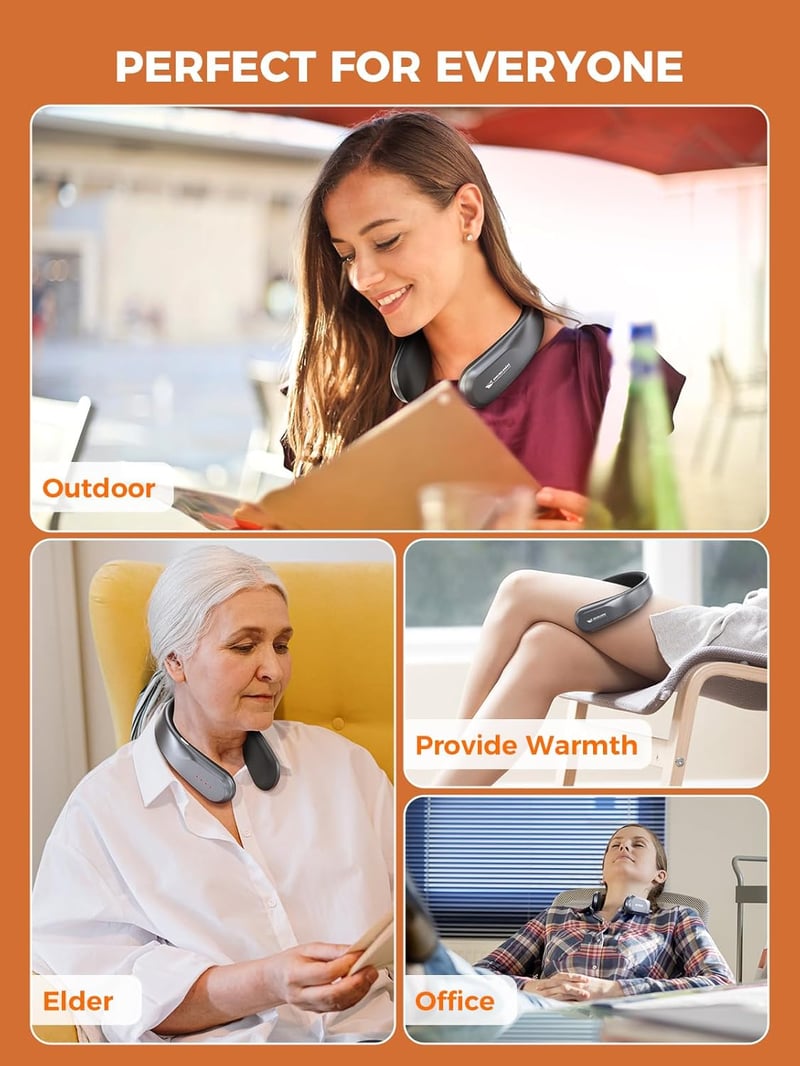 Smiling Shark Nyakmeleg Újratölthető 4 Hőfokozat 45-60°C Felnőtt Gyerek