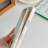 Husă SmoBea pentru iPhone 16 - Model cu dungi, TPU moale, subțire, rezistentă la șocuri, pentru femei și fete, verde salvie 6
