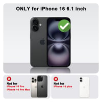 Husă SmoBea pentru iPhone 16 - Model cu dungi, TPU moale, subțire, rezistentă la șocuri, pentru femei și fete, verde salvie 2