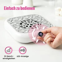 Aspirator de praf pentru unghii Smofrees cu afișaj LED, 10 trepte de putere de aspirare, 30 de filtre incluse, motor turbo silențios 6
