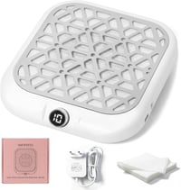 Aspirator de praf pentru unghii Smofrees cu afișaj LED, 10 trepte de putere de aspirare, 30 de filtre incluse, motor turbo silențios 1