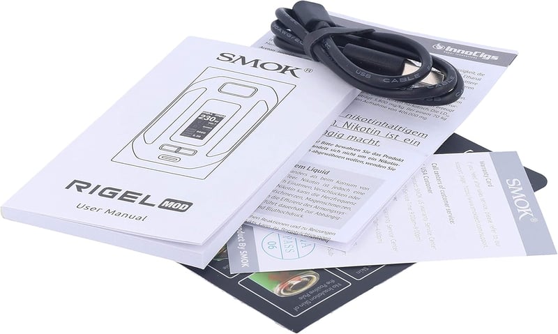 SMOK Rigel 230W Akkumulátor Hordozó Fekete/Kék