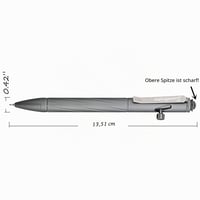 SMOOTHERPRO Guličkové pero s mechanizmom Bolt Action, kompatibilné s náplňami Pentel, prémiové písacie potreby 2