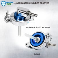 SMOTIVEPRO 43mm Féktartály Adapter Alumínium Toyota Lexus Kompatibilis 2