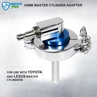 SMOTIVEPRO 43mm Féktartály Adapter Alumínium Toyota Lexus Kompatibilis 3