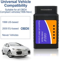 smtfcty WiFi OBD2 Autódiagnosztikai Adapter - Kompatibilis iOS, iPhone, iPad és Android Eszközökkel - Bluetooth Csatlakozás Minden OBD2 Prot 6