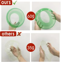 SMUJU 20 db Csigavédő Gyűrű 24 cm Zöld - Növényvédelem Salátához és Káposztához - Schneckenkragen, Pack of 20 5