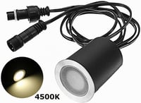 SMY Lighting 16 db LED beépíthető talajlámpa 32mm 12V 4000K IP67 vízálló 2