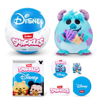 Plyšová hračka Snackles ZURU 12 cm s motívom Disney a doplnkami v tvare snacku – mäkká a prítulná plyšová postavička pre deti 1