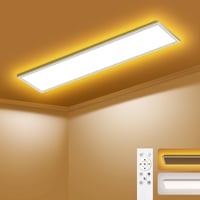 SNADER LED stropna svjetiljka s prigušivanjem, 120x30 cm, 44W 4400LM s daljinskim upravljačem, 3000K-6500K, noćno svjetlo, ravni panel za spavaću i dječju sobu 1