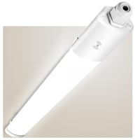 Plafonieră LED SNADER cu senzor de mișcare 48W 5280lm 4000K 150cm interconectabilă pentru spații umede, impermeabilă IP65, ultraslim, pentru garaj și pivniță 1