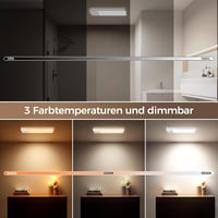 SNADER LED Mennyezeti Lámpa Mozgásérzékelővel és Távirányítóval - 12000 mAh Akkumulátoros, Fényerőszabályozható, Vezeték Nélküli Világítás L 3
