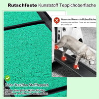 Snagle Paw Összecsukható Kutya Rámpa Autóba - 180 cm Hosszú, Csúszásgátló Felülettel, 129 kg Teherbírású Alumínium Fellépő SUV-hoz, Terepjár 3
