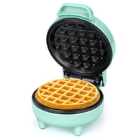 SNAILAR mini aparat za vafle 550 W, neprianjajući - zeleni 1