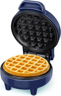 SNAILAR Mini gofrisütő 550W - kék 1