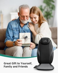 Masážna podložka Snailax SL-256 shiatsu na krk, ramená a chrbát – s funkciou vyhrievania a vibrácií 9