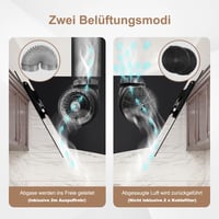 SNDOAS Páraelszívó 60 cm, 700 m³/h Szívóerő, Érintőkijelző, Fekete Üveg Dizájn, LED Világítás, Falra Szerelhető, 3 Sebességfokozat 4