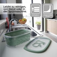 Snips Aroma Savers Gyümölcs Tároló 4 Literes Légmentes Ételtartó Doboz - 4 L, Green 5