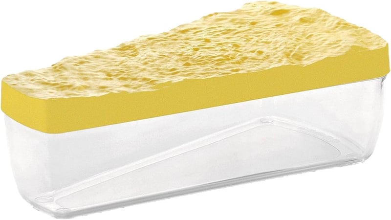 Snips Parmezán Tartó 0,9L BPA-mentes Átlátszó Műanyag Edény - 90 ml, parmesan cheese saver