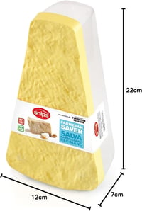 Snips Parmezán Tartó 0,9L BPA-mentes Átlátszó Műanyag Edény - 90 ml, parmesan cheese saver 6