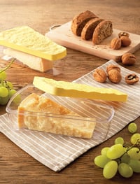 Snips Parmezán Tartó 0,9L BPA-mentes Átlátszó Műanyag Edény - 90 ml, parmesan cheese saver 5