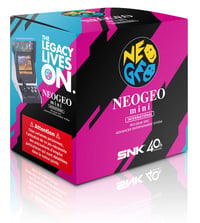 Retro herná konzola SNK Neo Geo Mini International Edition – so 40 predinštalovanými hrami 1