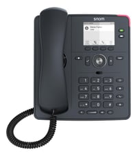 IP stolný telefón Snom D150, bridlicovo sivá, 2 SIP účty, Gigabit Ethernet, PoE, 2,8" — Produkt je mierne opotrebovaný (stav: pozri 2. obrázok) 4