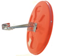 SNS SAFETY LTD 45 cm-es domború közlekedési tükör fali tartóval 8